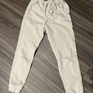 Abercrombie and fitch tan sweatpants